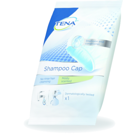 TENA Shampoo Cap : Coiffe lavante sans rinçage
