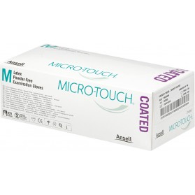 Gants d’examen latex Micro-touch® coated