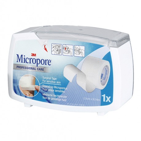 Sparadrap microporeux hypoallergénique 3M™ Micropore™*