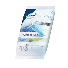 TENA Shampoo Cap : Coiffe lavante sans rinçage
