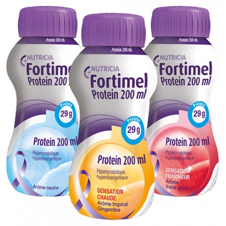 Fortimel Protein Tropical Gingembre 4 x 200 ml